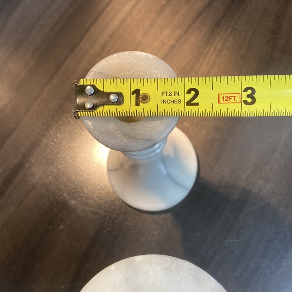 Beacon Hill Inc. Marble candlestick holders - Picture 7 of 12